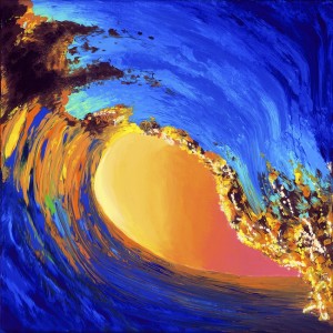 wave painting Hawaii Abstract Paintings